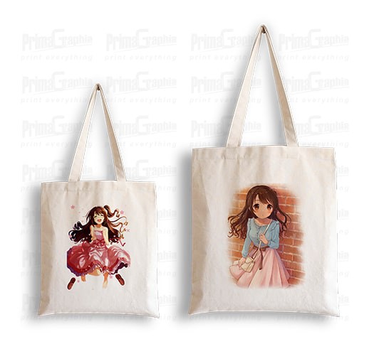 Totebag Flat Kanvas Portrait